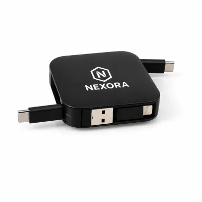 MagCable® 4in1 Roll Square – Ausziehbares Schnelllade- und Datenkabel