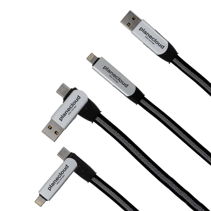 MagCable® 5in1 Long – 3A Schnelllade- und Datentransferkabel mit 5 Anschlüssen