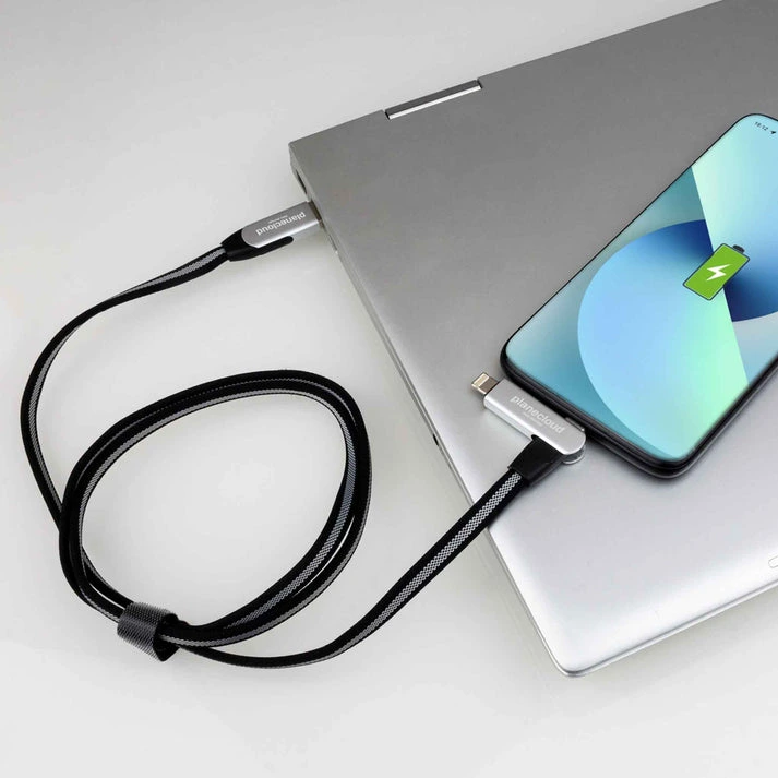 MagCable® 5in1 Long – 3A Schnelllade- und Datentransferkabel mit 5 Anschlüssen