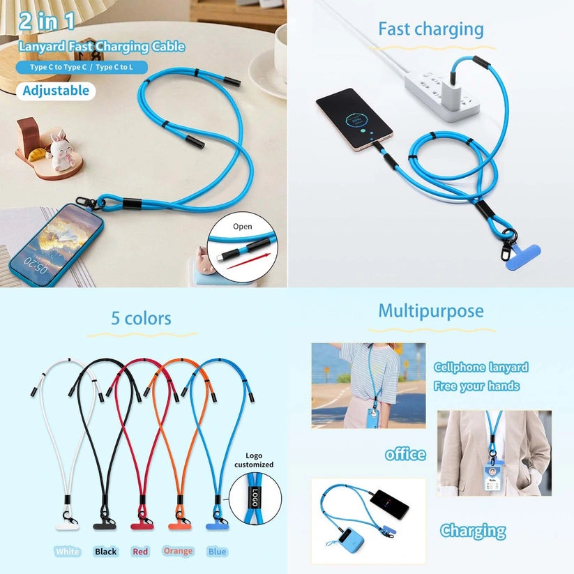 MagCable® Lanyard Phone – Handykette mit integriertem Ladekabel