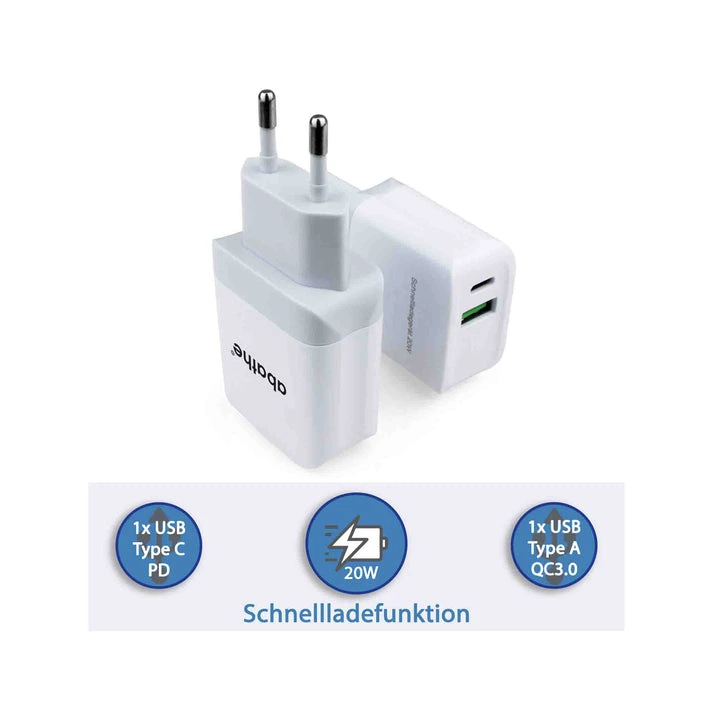 MagCharger® Quick – 20W USB-C & USB-A Schnellladegerät