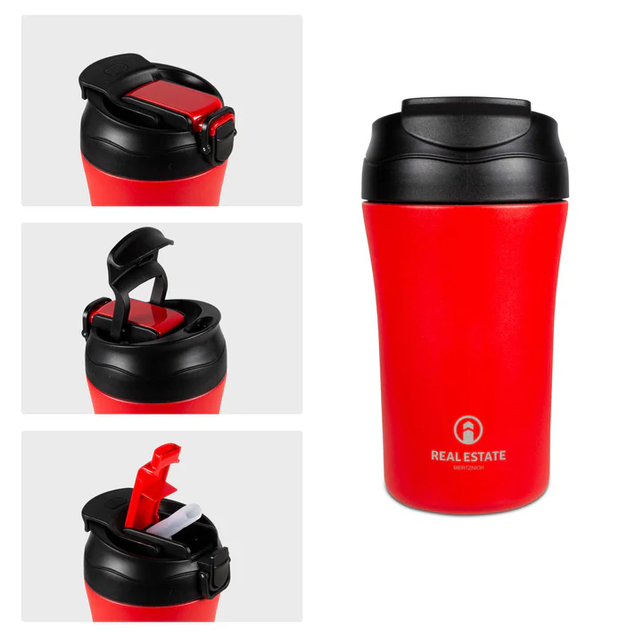 MagCup „Color“ Edelstahl-Thermobecher mit Lasergravur