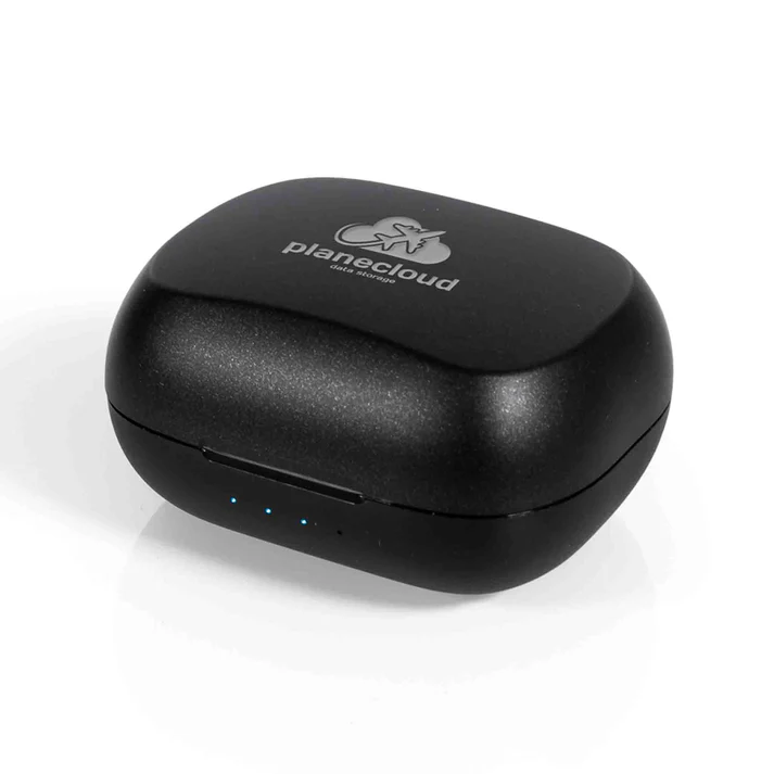 MagEar® LED rABS – Bluetooth 5.3 In-Ear-Kopfhörer aus recyceltem ABS mit leuchtendem Logo