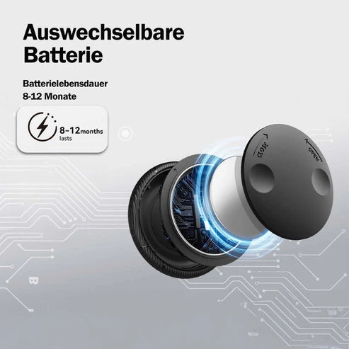 DualTag® Mili – Bluetooth-Tracker mit Apple Find My & Google Find My Device