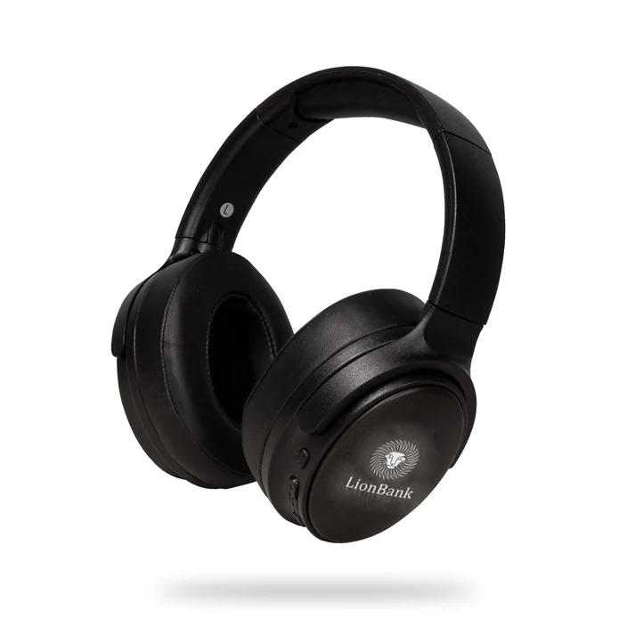 MagHeadphone® LED – Kabelloser Bluetooth® Over-Ear Kopfhörer mit Leuchtlogo aus recyceltem rABS