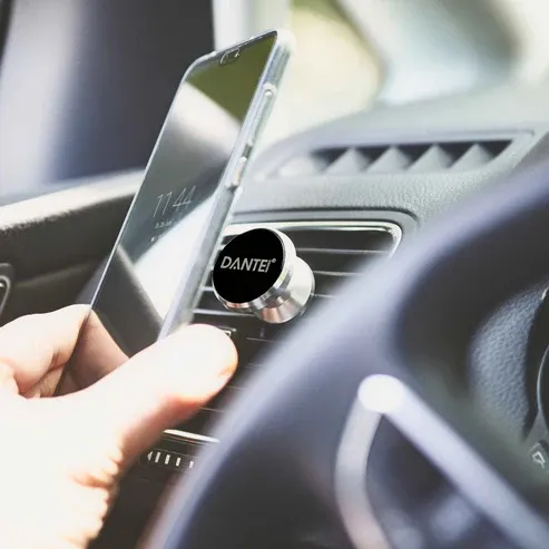 MagHolder® Alu – Magnetischer Auto-Handyhalter aus Aluminium