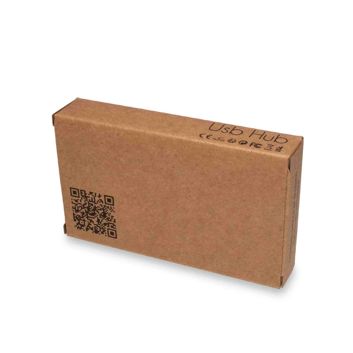 MagHub® Bamboo – USB-Hub aus Bambus mit 3 USB-A & USB-C