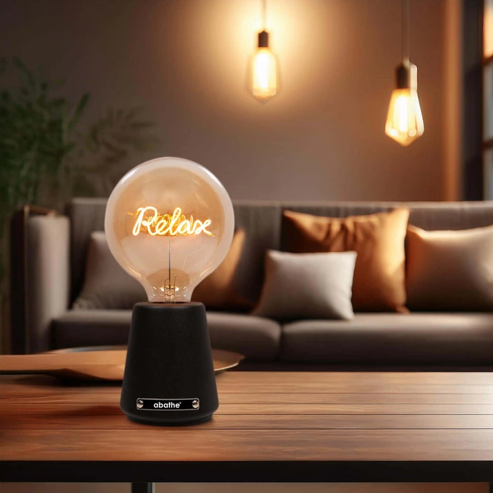 MagLED® Bulb – Dimmbare LED-Akku Tischleuchte mit Design-Glühlampe