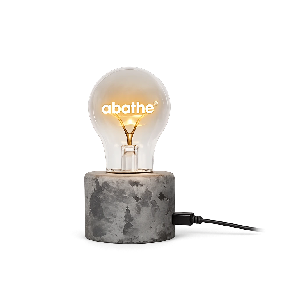 MagLED® Bulb Mini Stand – Individuell gestaltbare LED-Tischleuchte mit USB-C