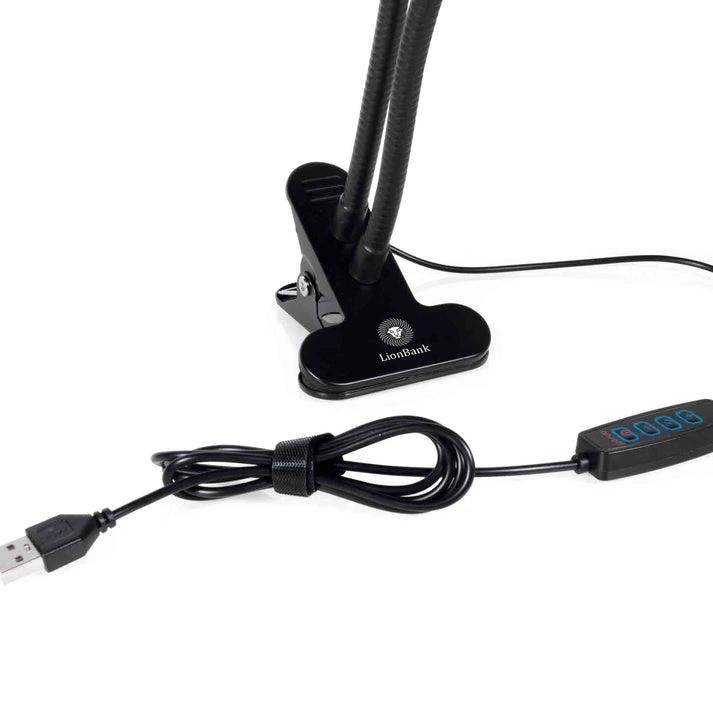 MagLED® Desktop – LED-Ringlicht mit Smartphone-Halter und Tischklemme