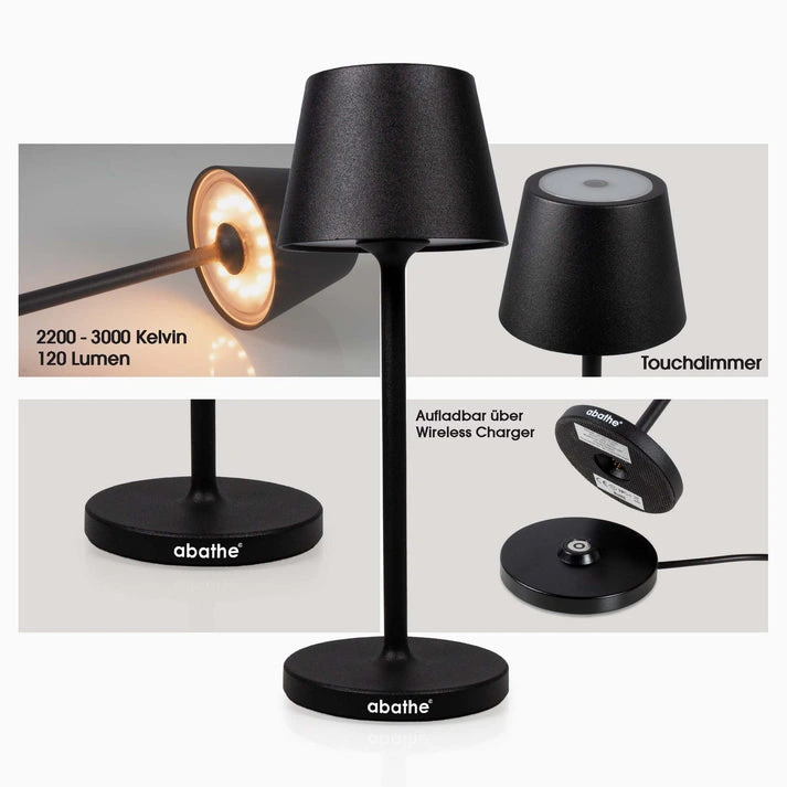 MagLED® Dinner Mini – LED-Akku Tischleuchte mit Ladestation