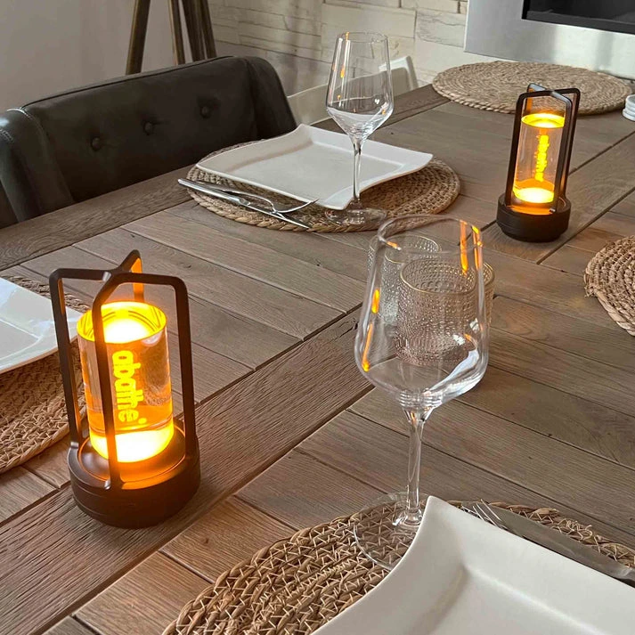 MagLED® Style Hologram – LED-Akku Tischleuchte mit Hologramm-Veredelung