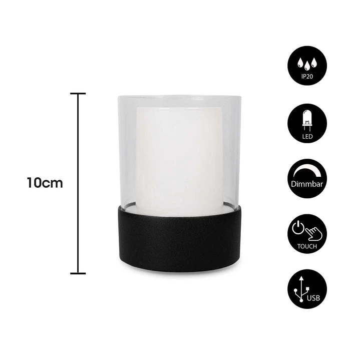 MagLED® Tube – LED-Akku Tischleuchte mit Touch-Steuerung