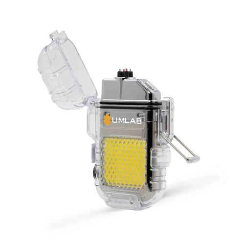 MagLighter® Outdoor Transparent – Elektronisches USB-Feuerzeug mit COB-LED