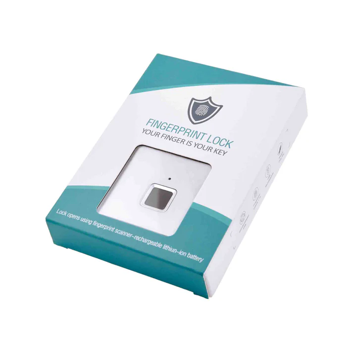 MagLock „Easy“ Fingerabdruck-Vorhängeschloss mit USB-Ladefunktion