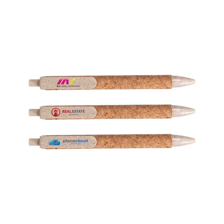 MagPen® Cork – Nachhaltiger Kugelschreiber aus Kork und Weizenstroh