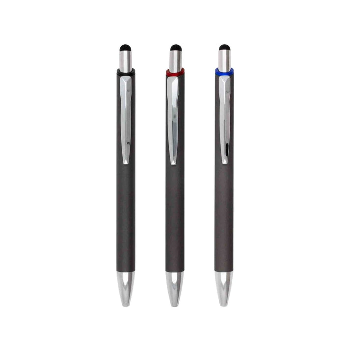 MagPen® Metal Grip – Metall-Touch-Kugelschreiber mit Gripzone