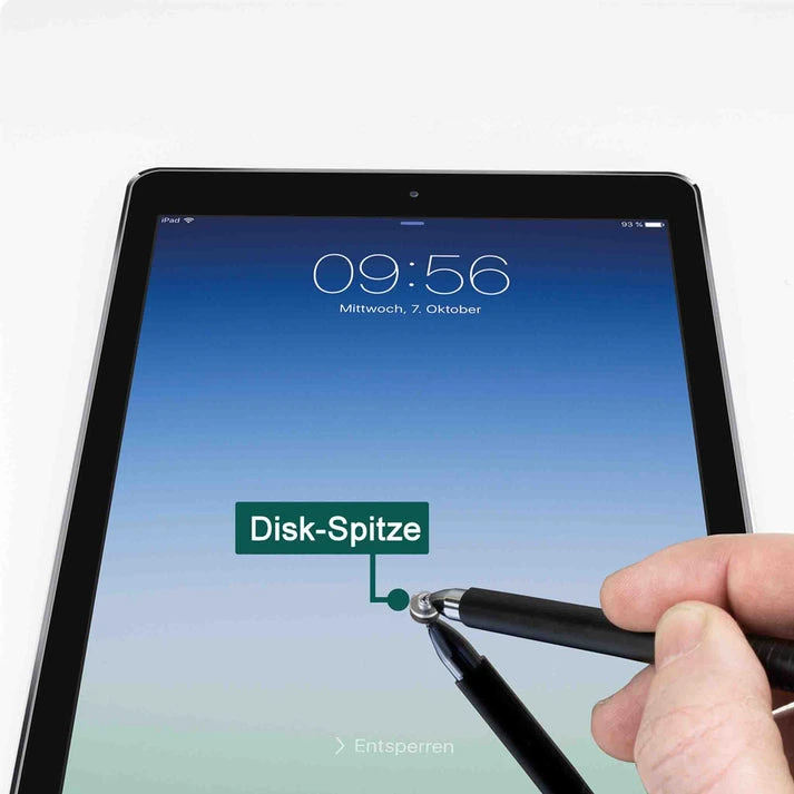 MagPen® Metal Magnet – 3-in-1 Touchpen mit Kugelschreiber und Magnetkappen