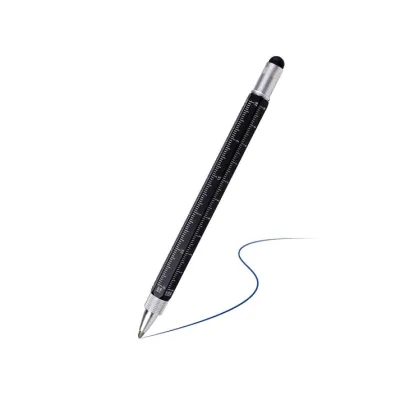 MagPen® Metal Measure – Multifunktions-Kugelschreiber mit Lineal, Stylus und Werkzeug
