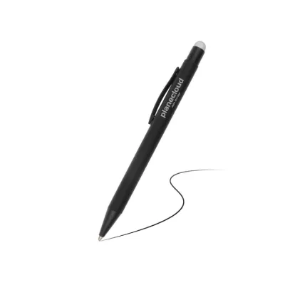 MagPen® Metal Plain – Matt-schwarzer Metall-Touch-Kugelschreiber
