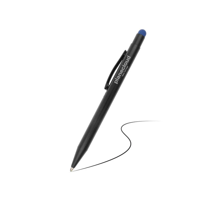 MagPen® Metal Plain – Matt-schwarzer Metall-Touch-Kugelschreiber