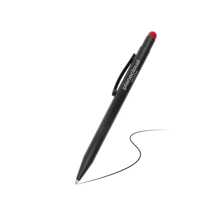 MagPen® Metal Plain – Matt-schwarzer Metall-Touch-Kugelschreiber