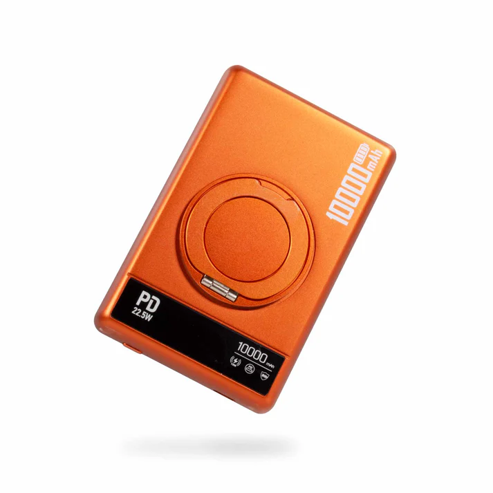 MagPower 3in1 "Ring" 10.000mAh Powerbank mit TFT-Display
