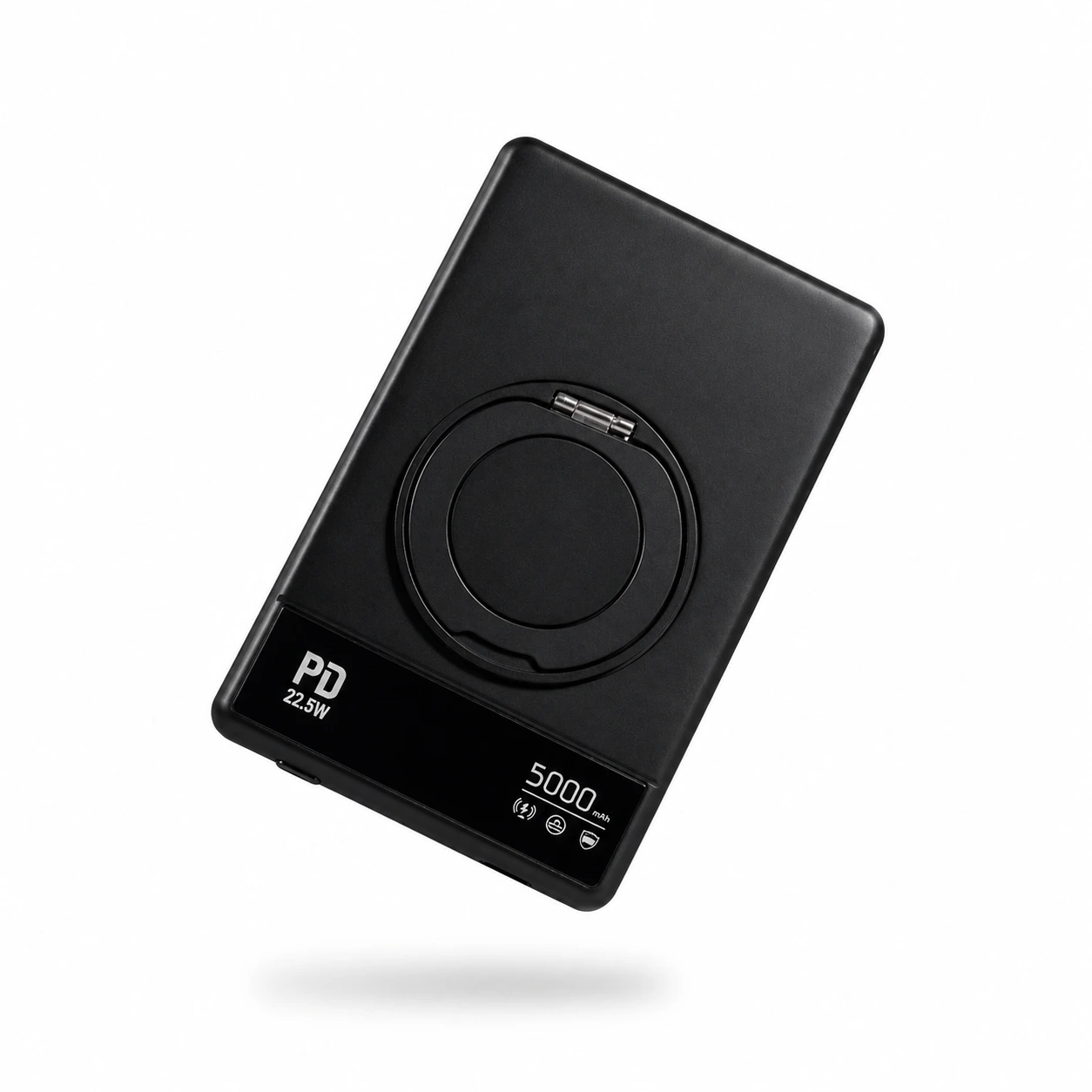 MagPower 3in1 "Ring" 5.000mAh Powerbank mit TFT-Display