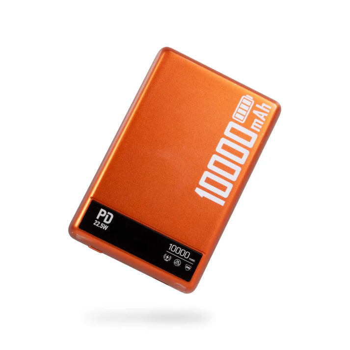 MagPower 3in1 "Slim" 10.000mAh Powerbank mit TFT-Display