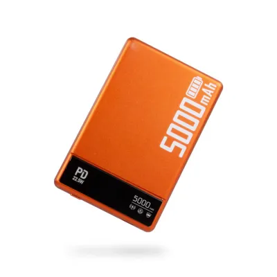 MagPower 3in1 "Slim" 5.000mAh Powerbank mit TFT-Display