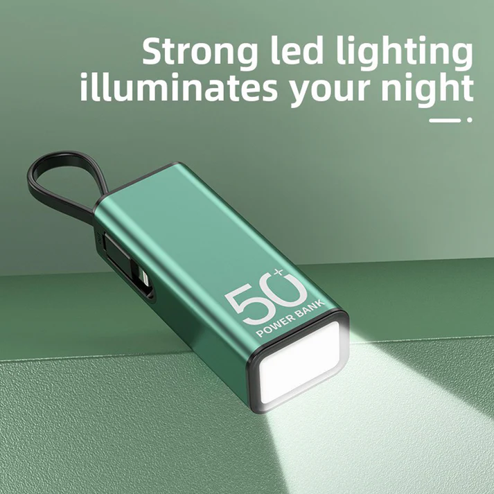 MagPower "Portable" Aluminium Powerbank mit Taschenlampe