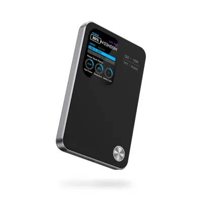 MagPower Qi2 LED 10.000mAh Powerbank (TFT-Logo)