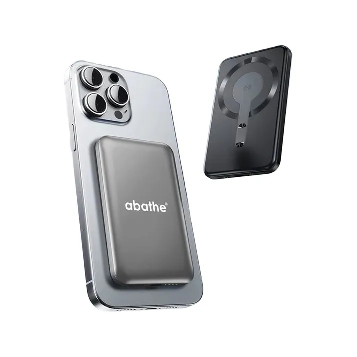 MagPower® Snap Exclusive – 5.000 mAh MagSafe Powerbank mit 15 W Wireless Charging & Lasergravur