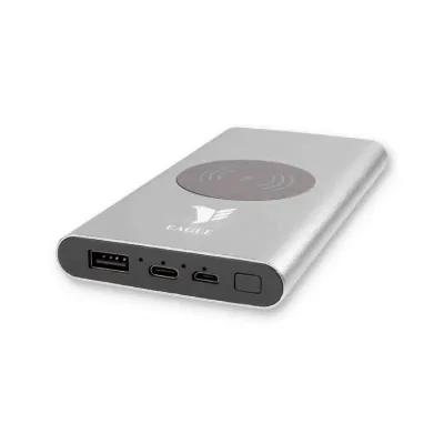 MagPower® Wireless Alu – 10.000 mAh Powerbank mit Wireless Charger aus Aluminium