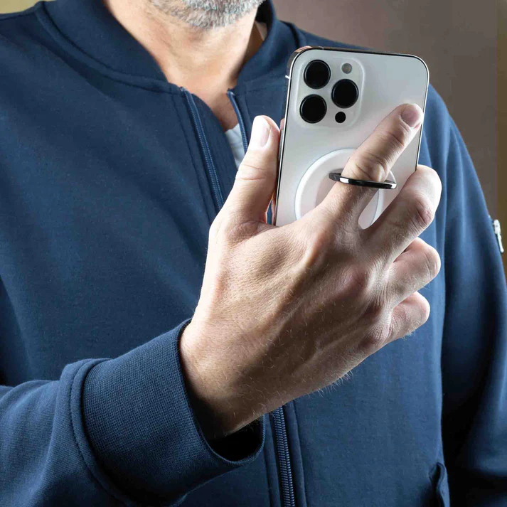 MagRing „Magnet“ Magnetische Smartphone-Halterung (Druck auf Halterung und Magnetring 1-Farbig)