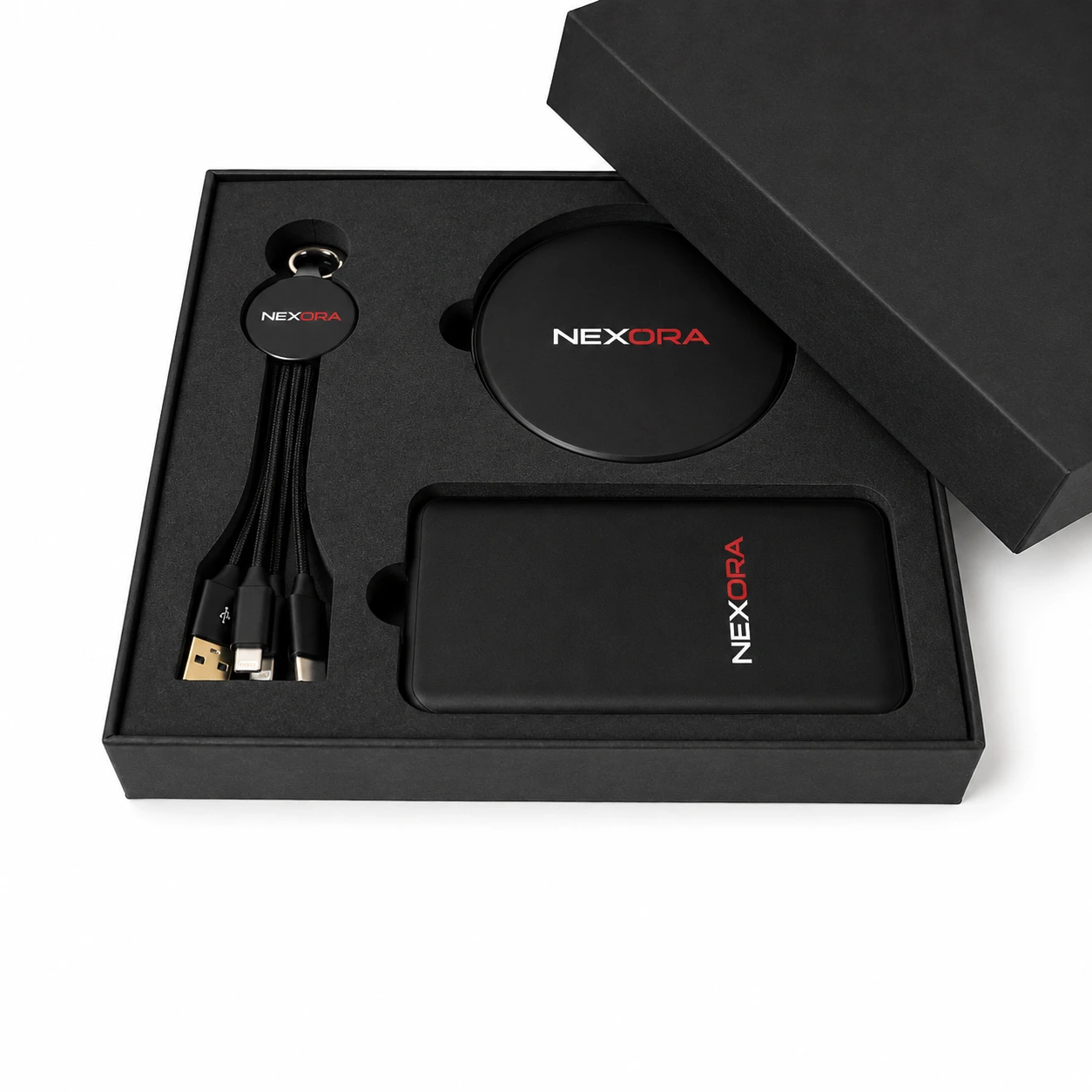 MagSet LED "Easy" Powerbank Geschenkset (LED LOGO)