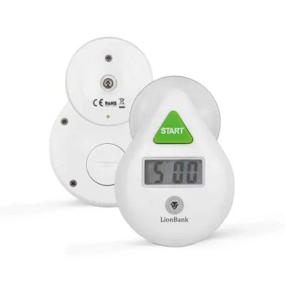 MagShower® Timer – 5-Minuten Duschtimer mit Signalton und Saugnapf für Bad & Dusche