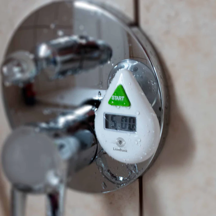 MagShower® Timer – 5-Minuten Duschtimer mit Signalton und Saugnapf für Bad & Dusche