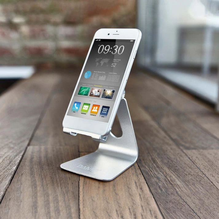 MagStand® Classic – Verstellbarer Smartphone-Halter aus Metall für den Schreibtisch