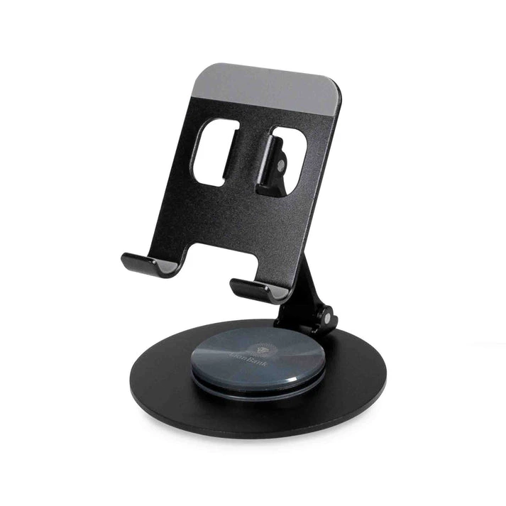 MagStand® Round Swivel – Faltbarer 360° Smartphone-Halter aus Metall