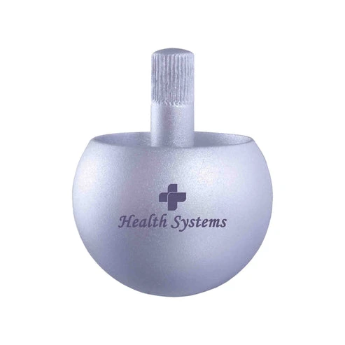 MagTop® Tippe-Top – Aluminium Wendekreisel mit Logo