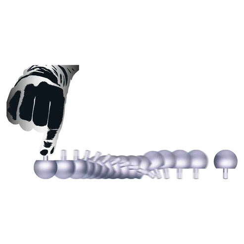 MagTop® Tippe-Top – Aluminium Wendekreisel mit Logo