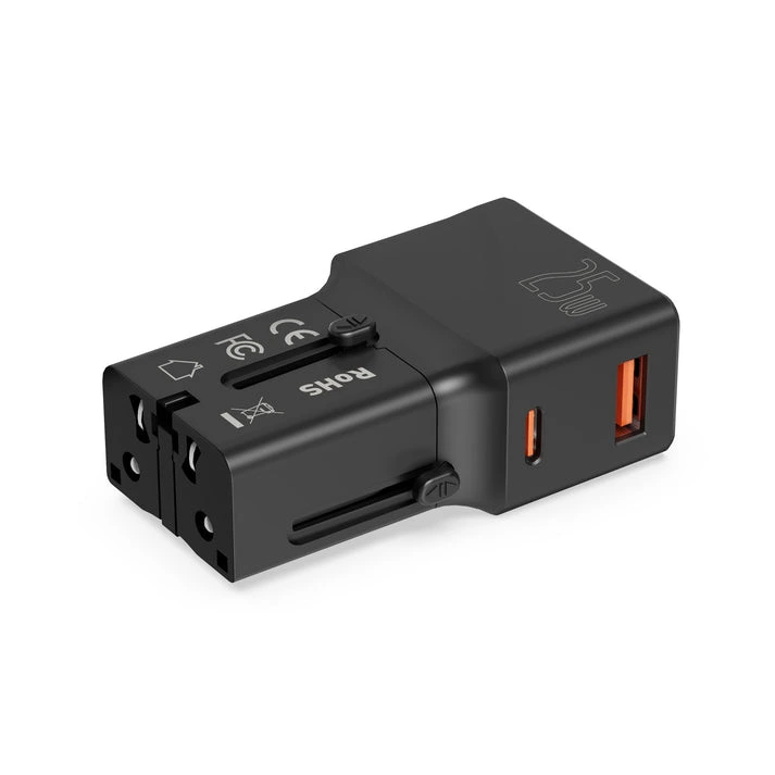 MagTravel® Pocket – Universal Reiseadapter mit 25W Fast Charging