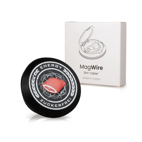 MagWire® 3in1 Cable – 3-in-1 Wireless-Ladegerät mit integriertem Ladekabel & Handyhalterung