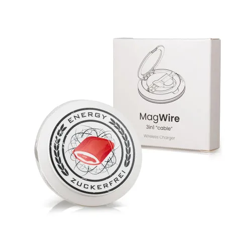 MagWire® 3in1 Cable – 3-in-1 Wireless-Ladegerät mit integriertem Ladekabel & Handyhalterung