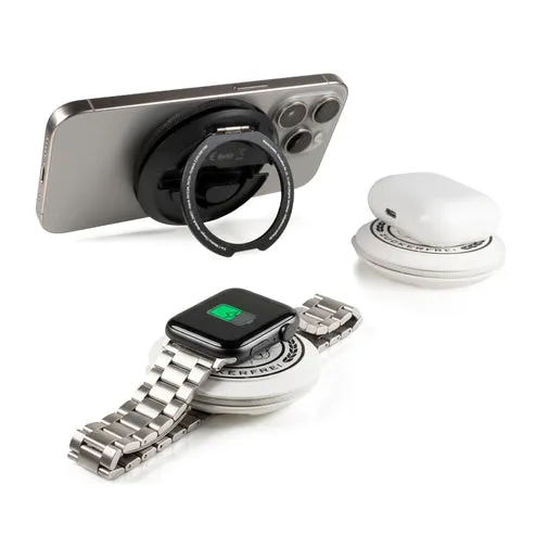 MagWire® 3in1 Cable – 3-in-1 Wireless-Ladegerät mit integriertem Ladekabel & Handyhalterung