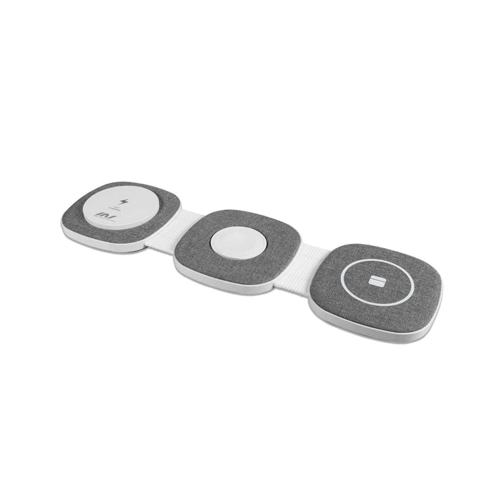 MagWire® 3in1 Fabric – Faltbares Wireless-Ladegerät mit MagSafe & Stoffoberfläche
