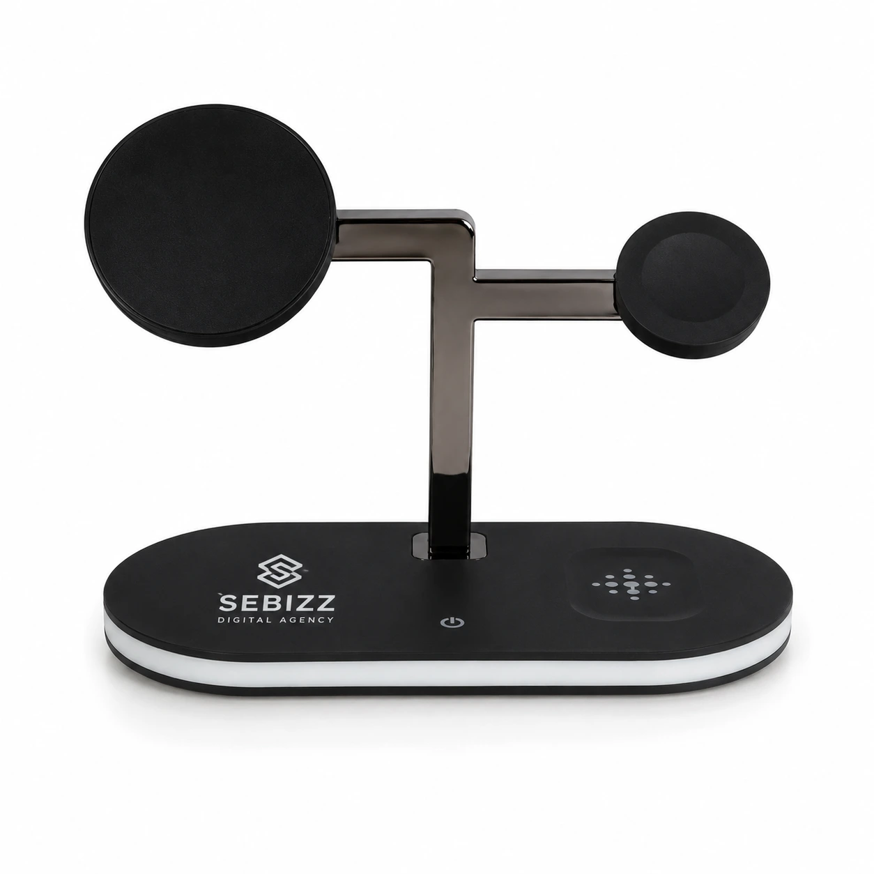 MagWire® 3in1 Style – Exklusives 3-in-1 Wireless-Ladegerät mit MagSafe, 15 W & integriertem Nachtlicht