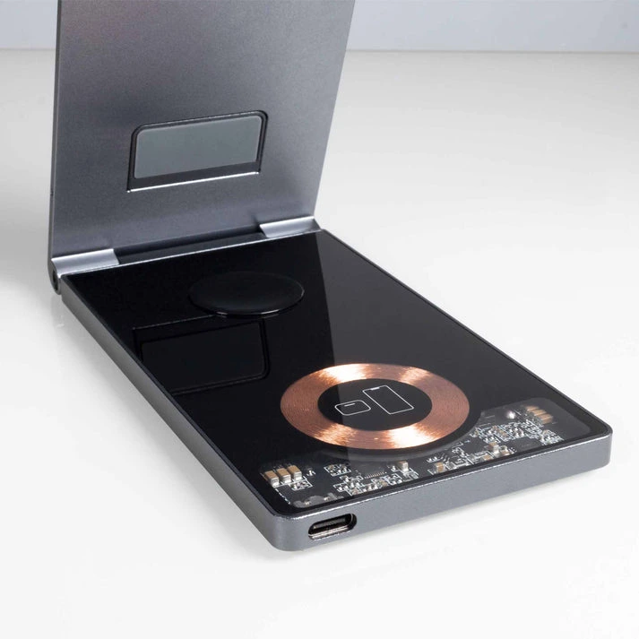 MagWire® 3in1 Transparent Fold – Faltbares Wireless-Ladegerät mit MagSafe