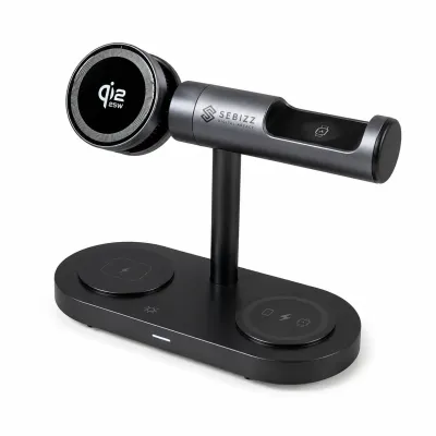 MagWire® 4in1 Cool – Exklusives 4-in-1 Qi2 Wireless-Ladegerät mit MagSafe, 25 W & LED-Ambientebeleuchtung